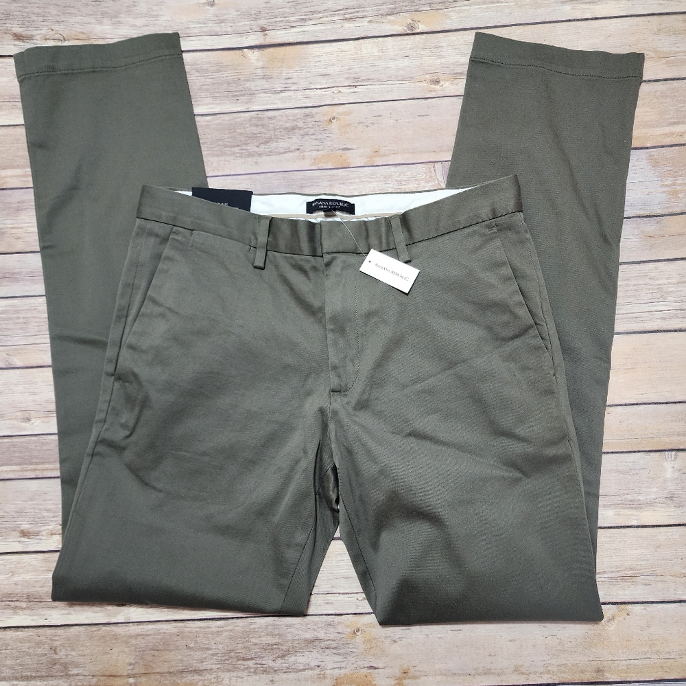Olive Green Chinos